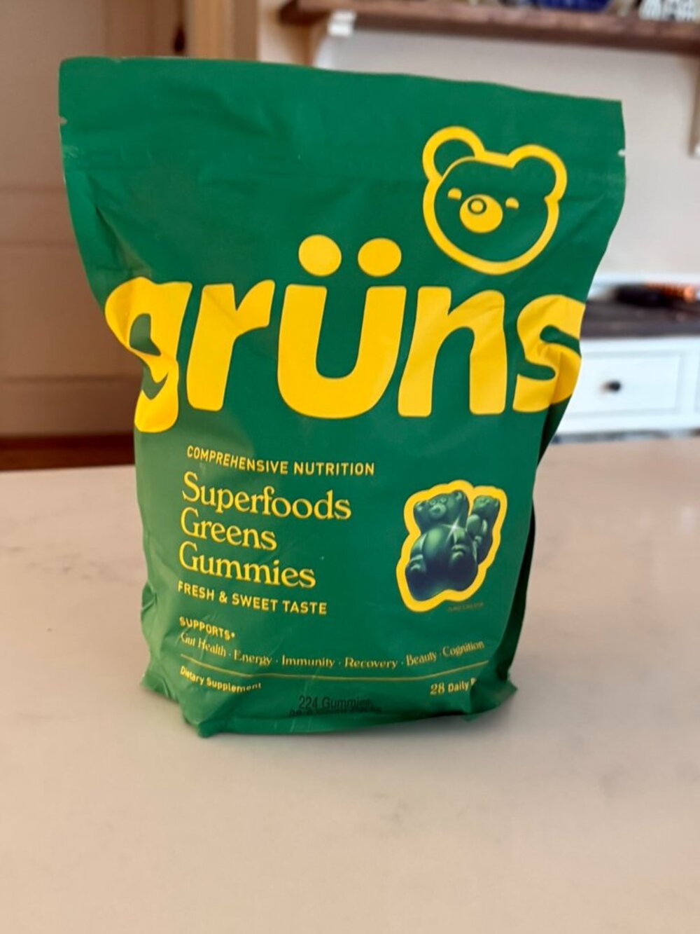 Grüns Superfood Gummies- New in unopened bag
